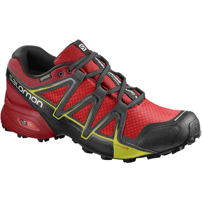 SALOMON SPEEDCROSS VARIO 2 GTX® Philippines - Men's Trail Running Shoes - Red/Black | 968501-YNA